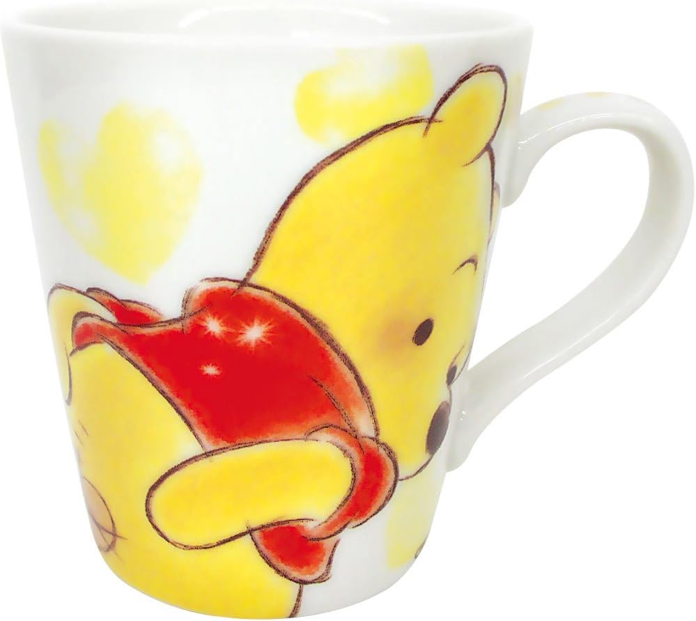 Amazon Co Jp ティーズファクトリー マグカップ ディズニー ファジー柄 プー Dn po ホーム キッチン