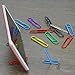Supla 2 Box 7 Colors Paper Clips Assorted Sizes Paperclips Colored Medium Large Smooth Office Accessories