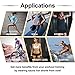 TrainingGirl Women's Hot Neoprene Sauna Sweat Shorts with Pocket Weight Loss Slimming Pants Workout Body Shaper Yoga Leggings (Black Hot Sauna Shorts, M)