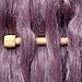 Living Dreams ELEGANCE Chunky Merino Silk Yarn for Needle Knitting and Crochet. Super Bulky Pencil Roving Yarn. Extra Soft Merino Wool Tussah Silk Blend. 4 Ounce 71 Yards, Garnet