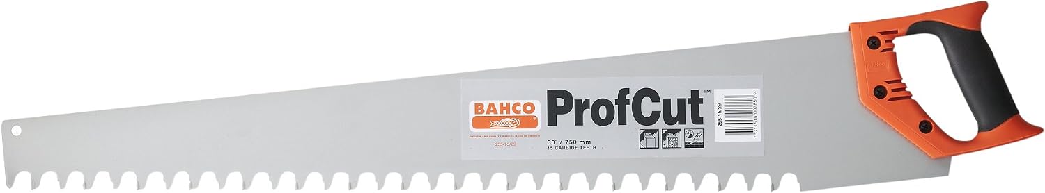 Bahco BAH2551734 Concrete & Masonry Saws, Orange