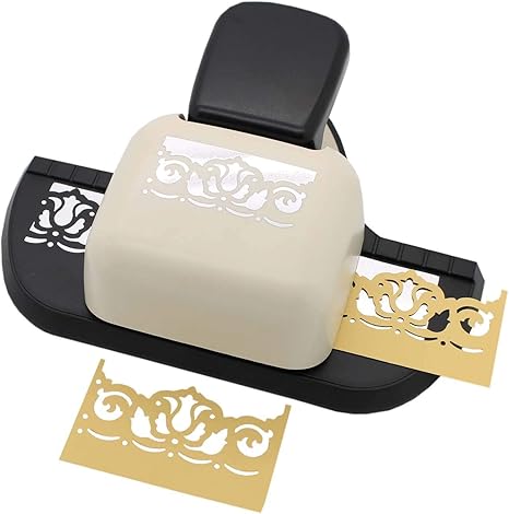 Home Garden Scrapbooking Tools Paper Punches Dots Flourish Shape Deep Edger Border Craft Punch For Scrapbooking Cards Arts