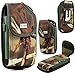 Apple iPhone SE, 5S, 5C, 5, iPhone 4S, 4, 3G, 3GS, iPod Touch 5 Camouflage Hunter Premium Carrying Holster Belt Clip Loop Pouch Case Cover Fits Otterbox Defender Series and Lifeproof Cover on