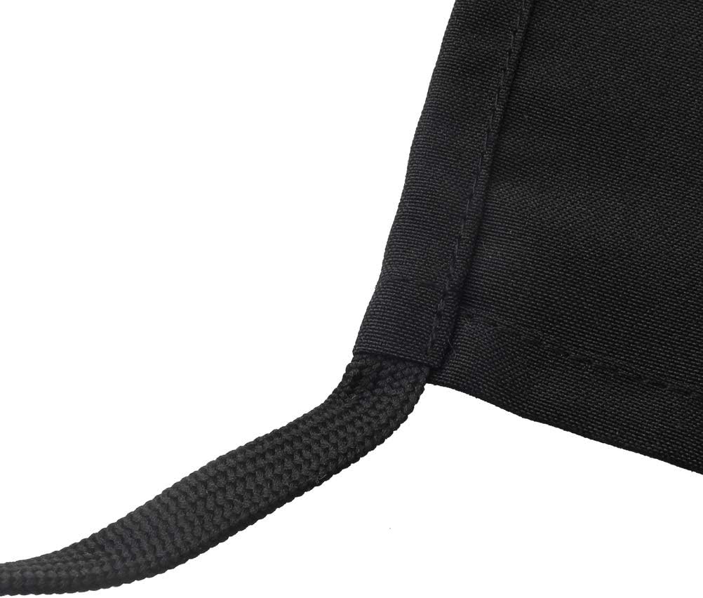 nuoshen Anti-dirt Waist Apron, Short Black Apron with Pockets for Home Kitchen Restaurant Work Waitress, Chef, Waiter - Image 5