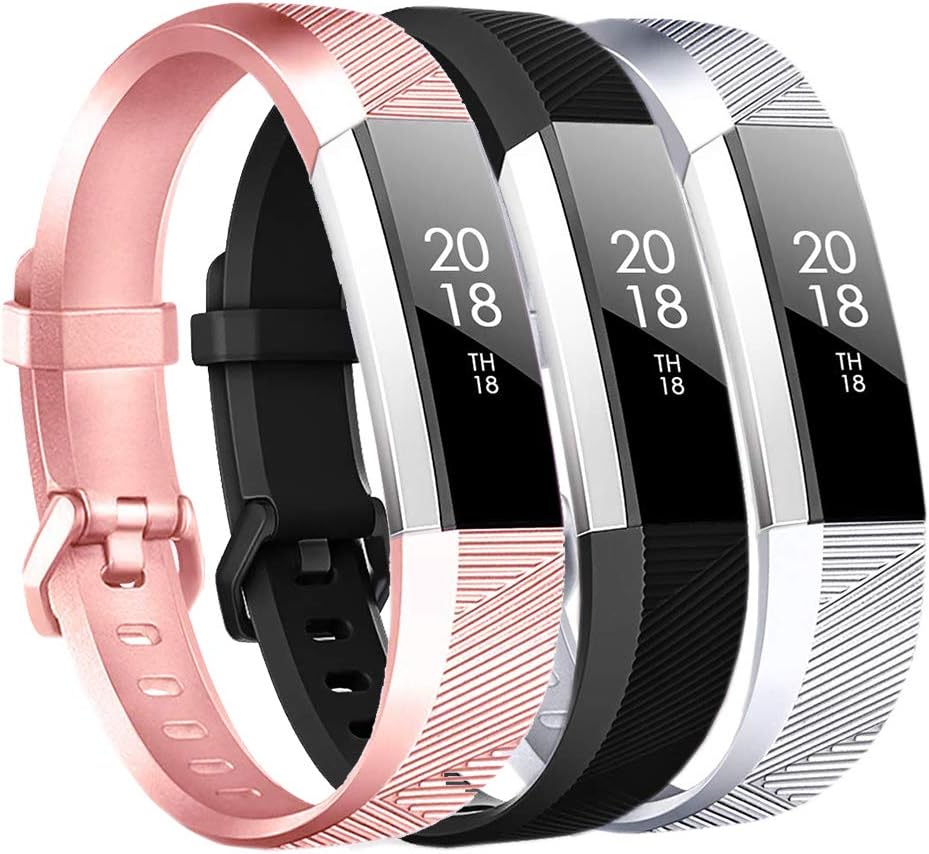 Molitececool Compatible para Fitbit Alta Correa & Alta HR Correa,Soft Deportes Pulseras Reemplazo Band Compatible para Fitbit Alta &Fitbit Alta HR