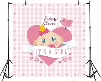 Amazon Com Leyiyi 6x6ft Cartoon Baby Shower Photography