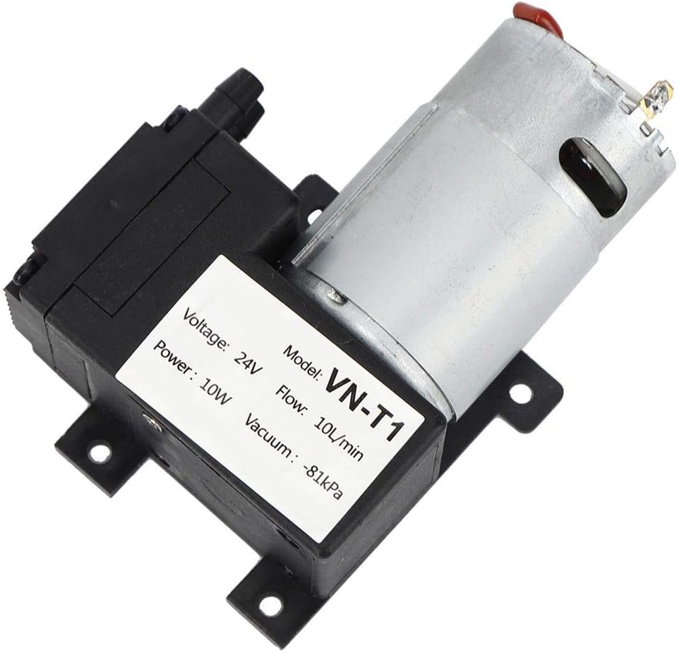 Micro DC Air Pump 10L/min Low Noise -81KPa Engineering Plastic Air Pump for Industrial Automation Gas Transfer - Image 3