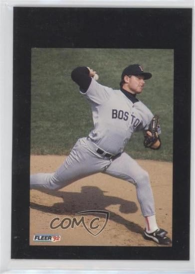 Amazon Roger Clemens Ungraded COMC Misprint Baseball Card 1992 
