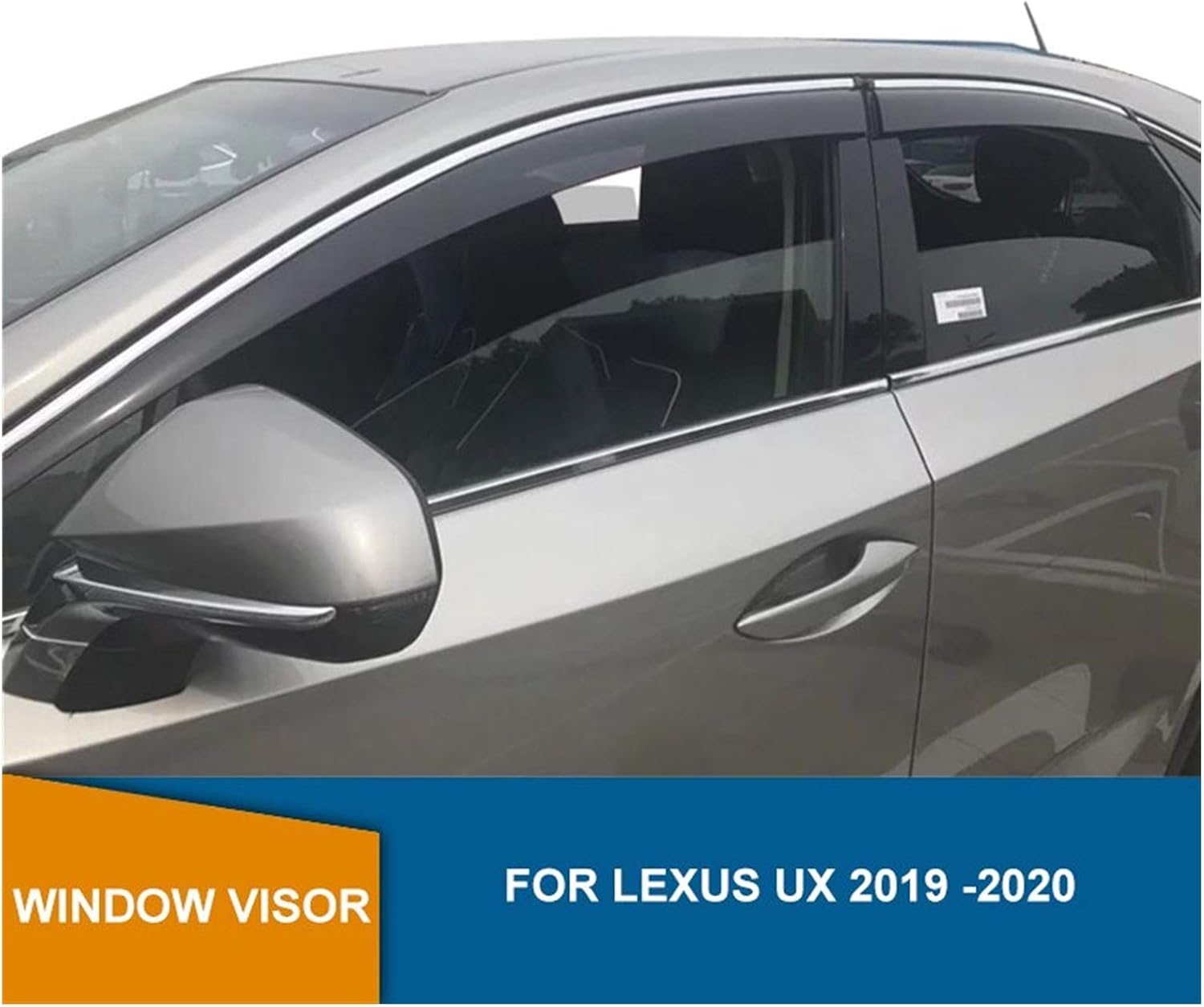 Window Wind Deflectors For Lexus UX 2019 2020 Side Window Deflectors
