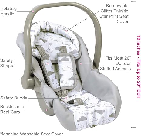 adora zig zag car seat carrier