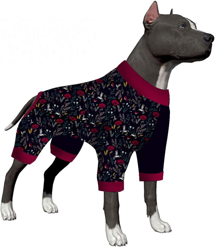 Full Coverage Dog pjs Lightweight Pullover Dog Pajamas LovinPet Big Dog