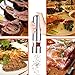 LINGSTAR Brushed Stainless Steel Electric Pepper Grinder Mill(Flat) 1 PC