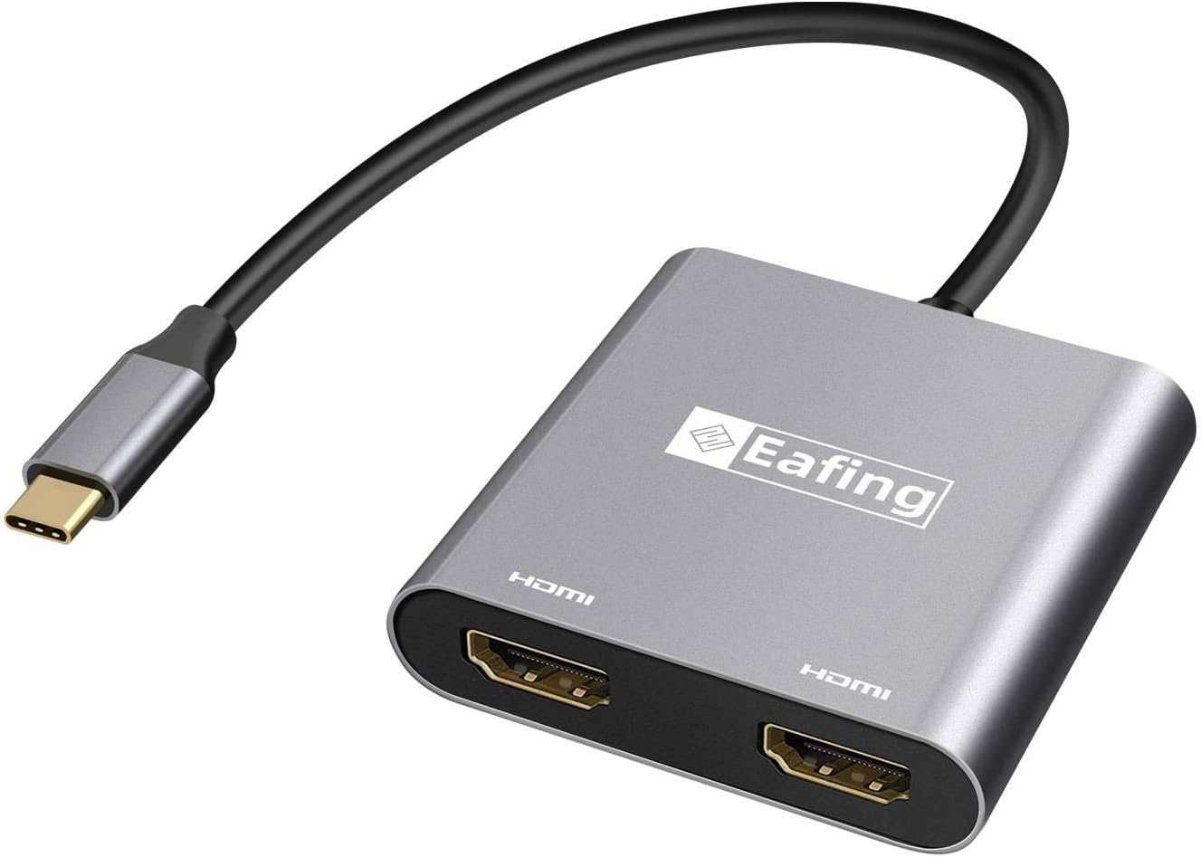 Eafing Type C to HDMI Adapter for Samsung Galaxy S8/S8+/S9/S9+/S10/S10+/A50/A40/A41/A20e/A21s/A10s/A71/A02s/M30s/M31/Note8 /Note9/Note10 and Notebook/9 pro