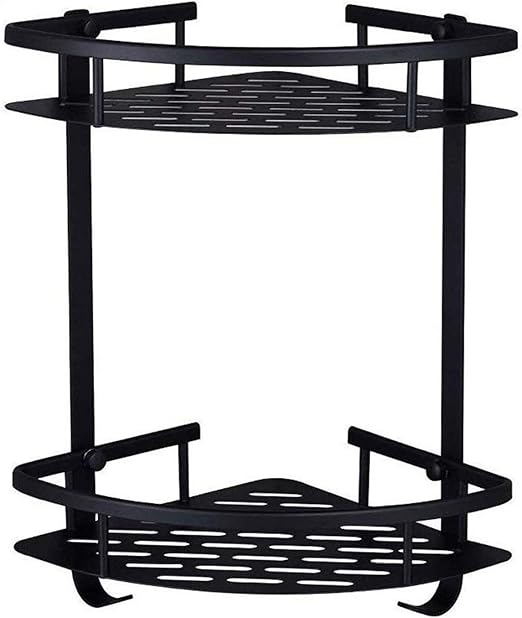 M-TOP - Estante esquinero para Ducha de Acero Inoxidable sin Agujeros