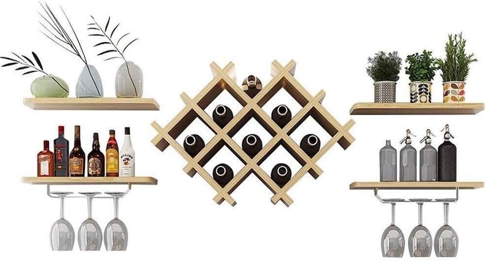 Estantería de vino- Diamond Vino rack / gabinete del vino colgar de la