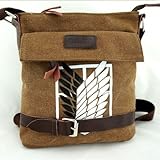 Attack on Titan Shingeki No Kyojin Survey Cops Canvas Shoulder Messenger Bag