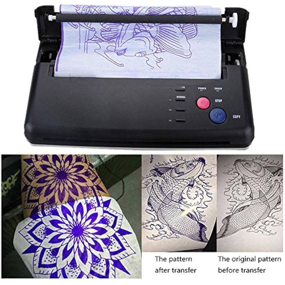 Tattoo Transfer Paper 100 Sheets Stencil Supplies For Tattoos Beauty