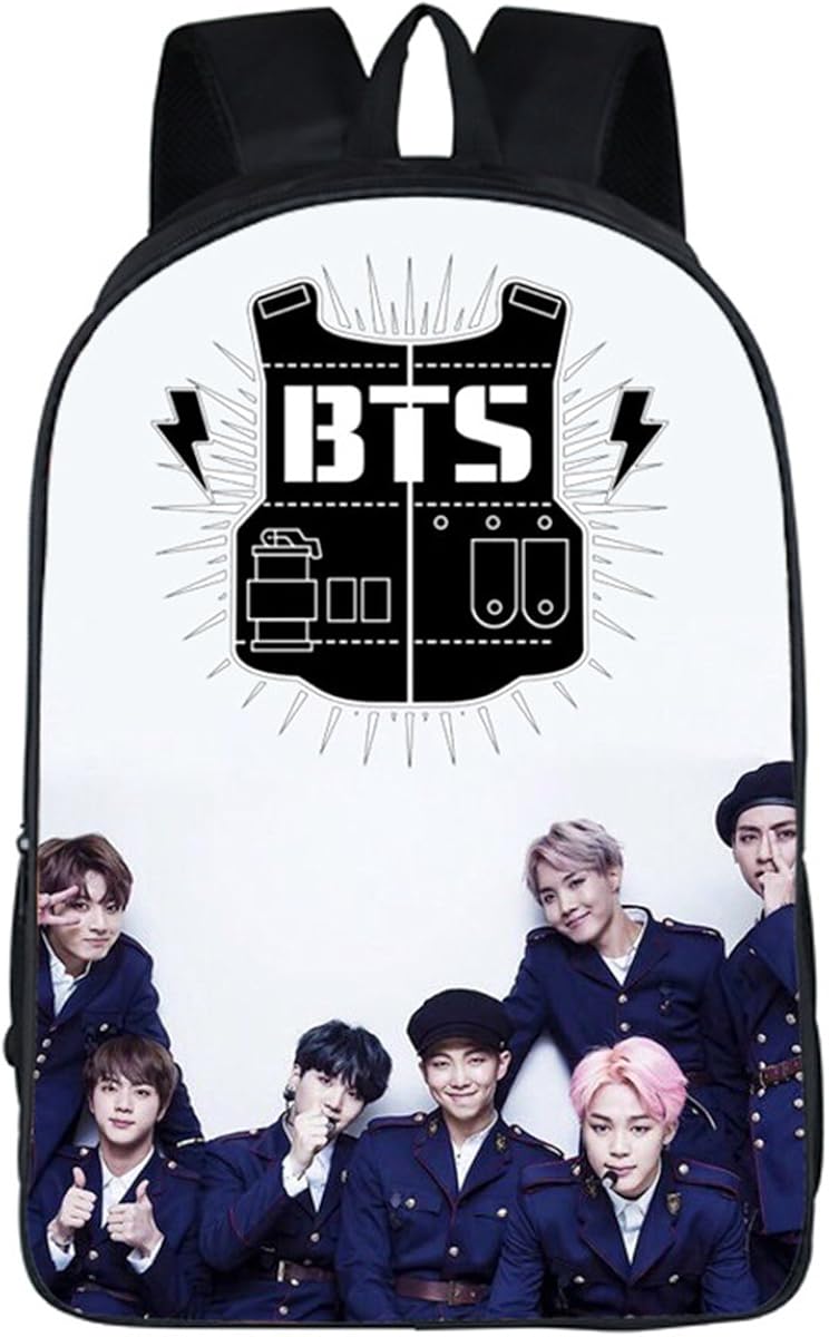 JUNG KOOK Kpop BTS GOT7 Backpack Laptop Bag Jimin SUGA V Messenger Bag