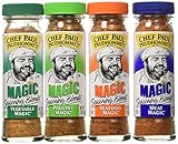 Chef Paul Prudhomme's Magic Seasoning Blends Magic 4-Pack, Qty. Four 2-ounce bottles