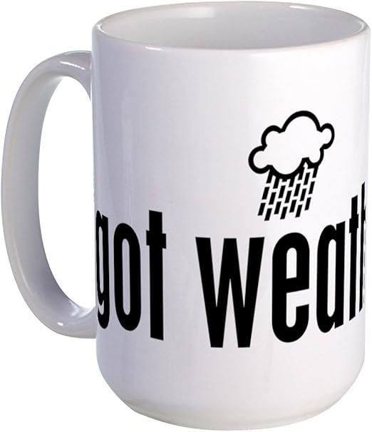 CafePress Weather Large Mug Coffee Mug, Large 15 oz. White