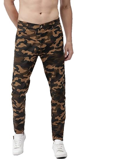 camo cargo joggers men