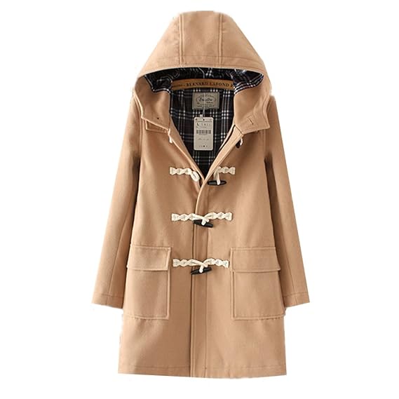 Amazon Yuuychi 秋冬コート 学生制服 スクールコート ピーコート