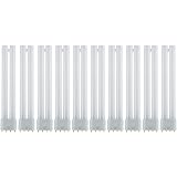 Sunlite FT18DL/830 Compact Fluorescent Plug-in Tube Light, 18 Watts 120 Volts, 10000 Rated Hours, 2G11 4-Pin Base, 1200 Luments, Twin Tube, 3000K Warm White, 10 Pack