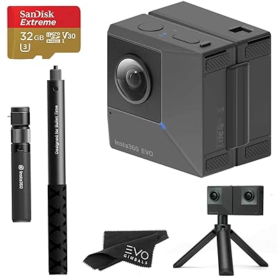 Insta360 EVO 3D 360 Hybrid VR Camera with Bullet Dominican