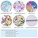 DIY Slime Kit Supplies for Kids - AUNOOL Clear Crunchy Slime Kit for Gifts, Include Colorful Slime Foam Beads Glitter Fruit Slices and Fishbowl Beads (27Pack)