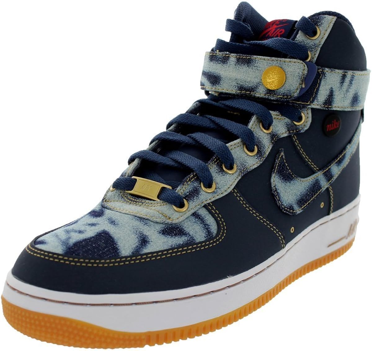 nike denim high tops