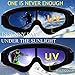 Outgeek Ski Goggles, 2-Pack Skate Glasses with UV 400 Protection Windproof and Dustproof for Snowboard Motorcycle Bicycle