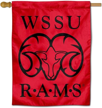 Amazon Com College Flags Banners Co Wssu Rams Double Sided