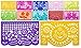 Mexican Tissue Papel Picado Banner I Salio El Sol I 12 Tissue Panels in Medium Size Multi-Color I Colors and Designs as Pictured