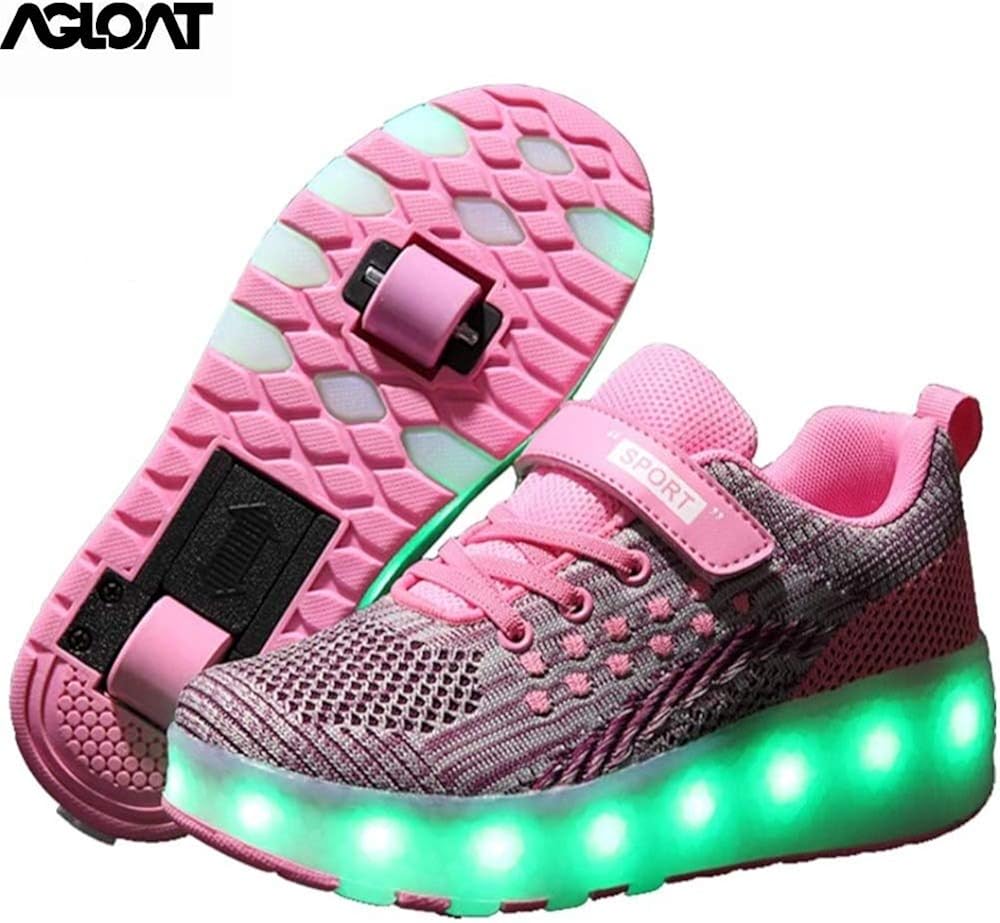 double heel sneakers