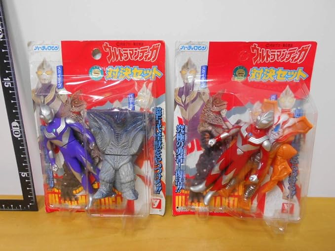 Amazon ウルトラマンティガ 対決セット2種ハーティロビン おもちゃ おもちゃ