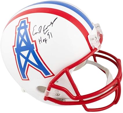 earl campbell autographed football