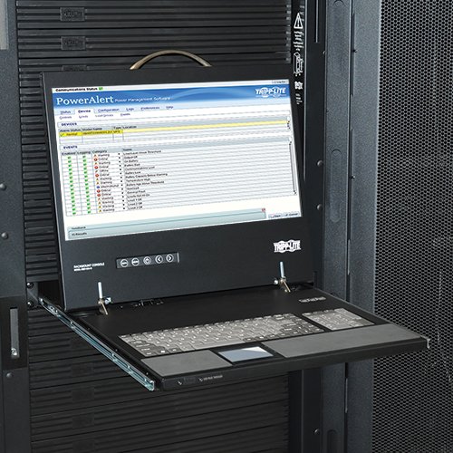 TRIPP LITE Rack-Mount Console with 19" LCD & DVI or VGA Adapter 1URM TAA GSA (B021-000-19-HD)