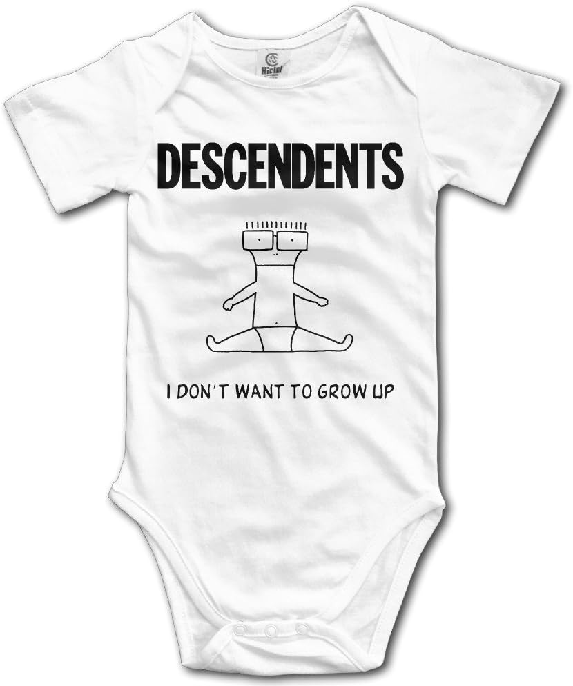 Descendents I Don't Want To Grow Up Cute Baby Onesie Bodysuit