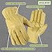 Men's Heavy Duty Leather Work Gloves (Wells Lamont 1133M)