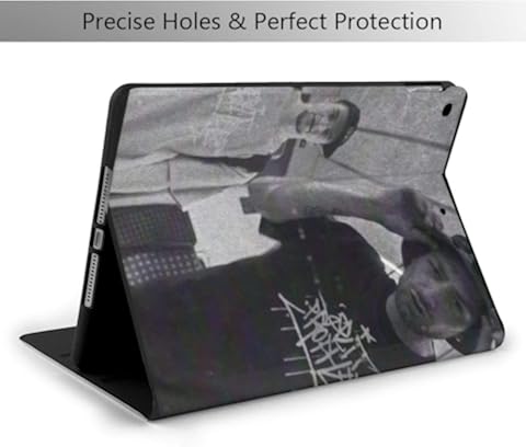 Wehoiweh Blabb-Ermouf Carcasa antiarañazos delgada y ligera con soporte ajustable, función de reposo/despertador, protección trasera para iPad Air3 10.5 iPad 7ª 10.2 talla única