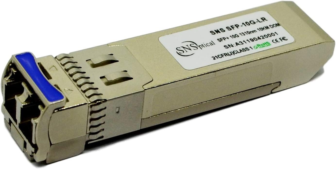 Optical SNS Juniper EX-SFP-10GE-LR Compatible 10GBASE-LR SFP+ 1310nm 10km DOM Transceiver