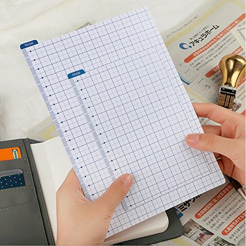 Pencil Board Bookmark Ruler Shitajiki for Traveler's Notebook A5 Size, Gray, Sold by Chris.W (5.82 x 8 Inch) - Thumbnail 5