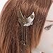Girls Steampunk Gear Wings Hair Clip Goth Punk Vintage Lolita Lady Headwear hair accessories