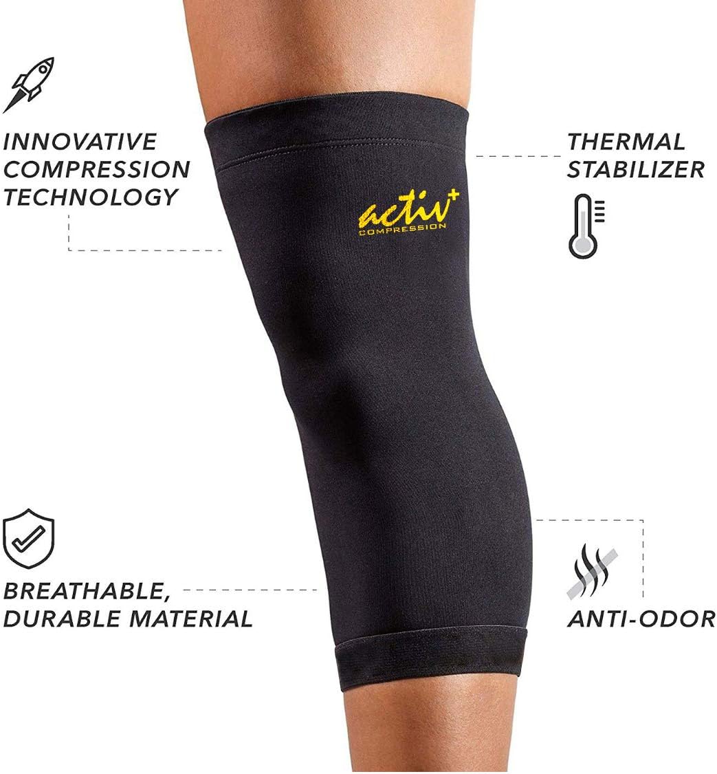 Activ+ Copper Infused Knee Brace/Knee Cap/Knee support for Men and Women for Knee Pain Relief