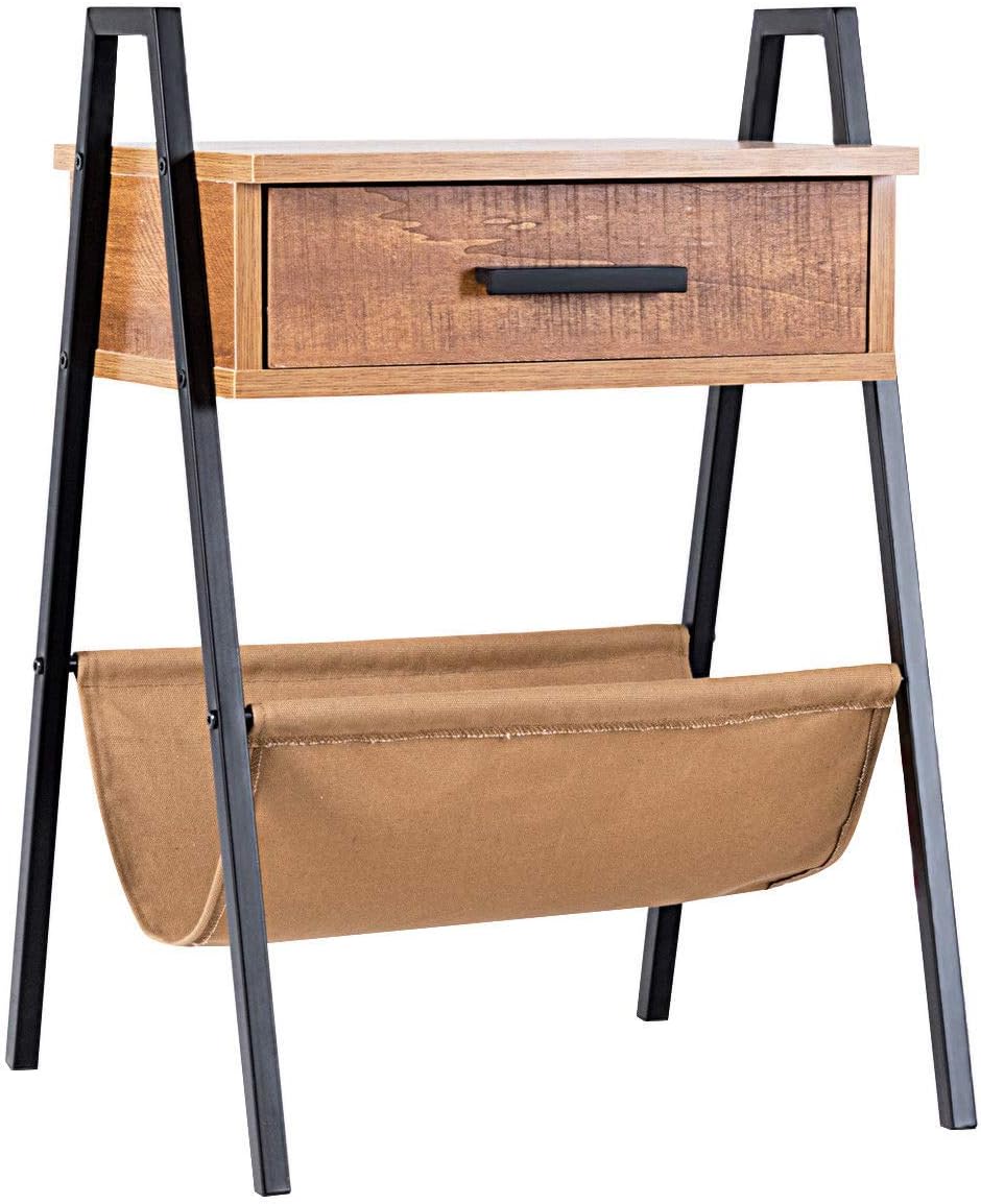 Best Magazine Rack End Table Wood
