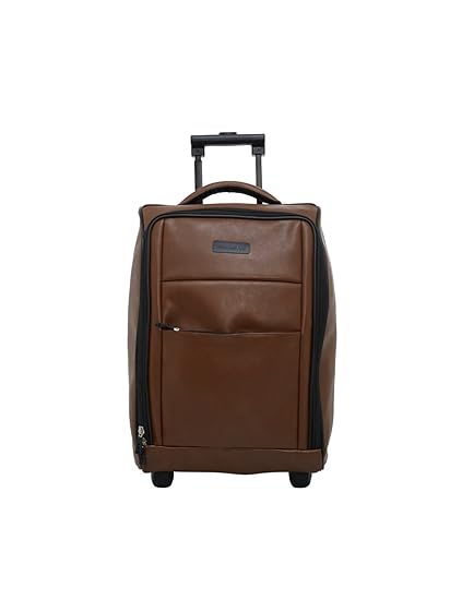 BagsRUs Synthetic 34 cms TAN Softsided Cabin Luggage (CA114FTA)