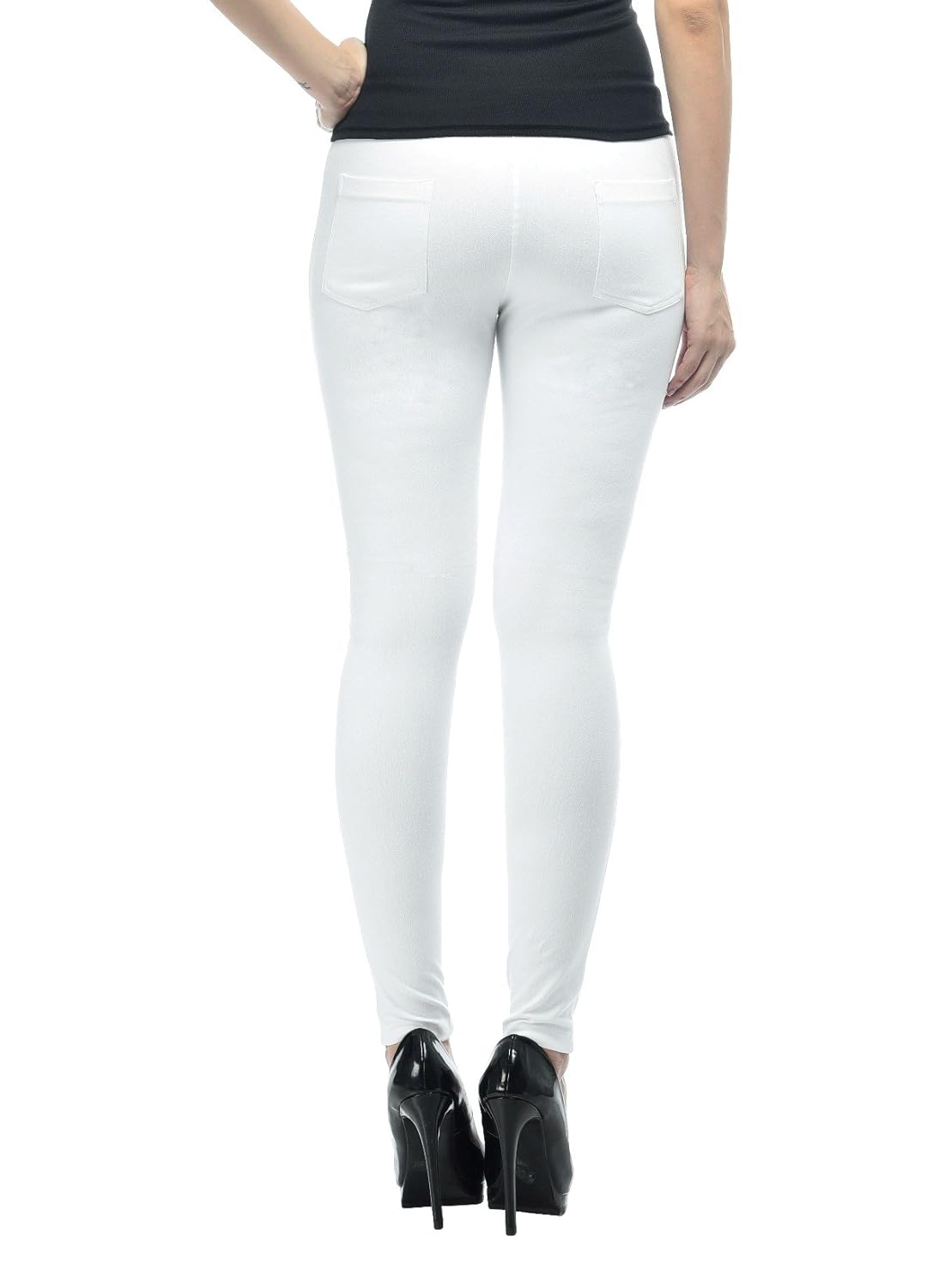 frenchtrendz women cotton spandex jegging