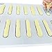 Bluedrop Eclair Baking Sheets Perforated Silicone Baking Mats For Bread Cookies Open Mesh Non Stick Oven Liner