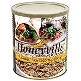 Taco Flavored Textured Vegetable Protein TVP - 2.5 Pound Can