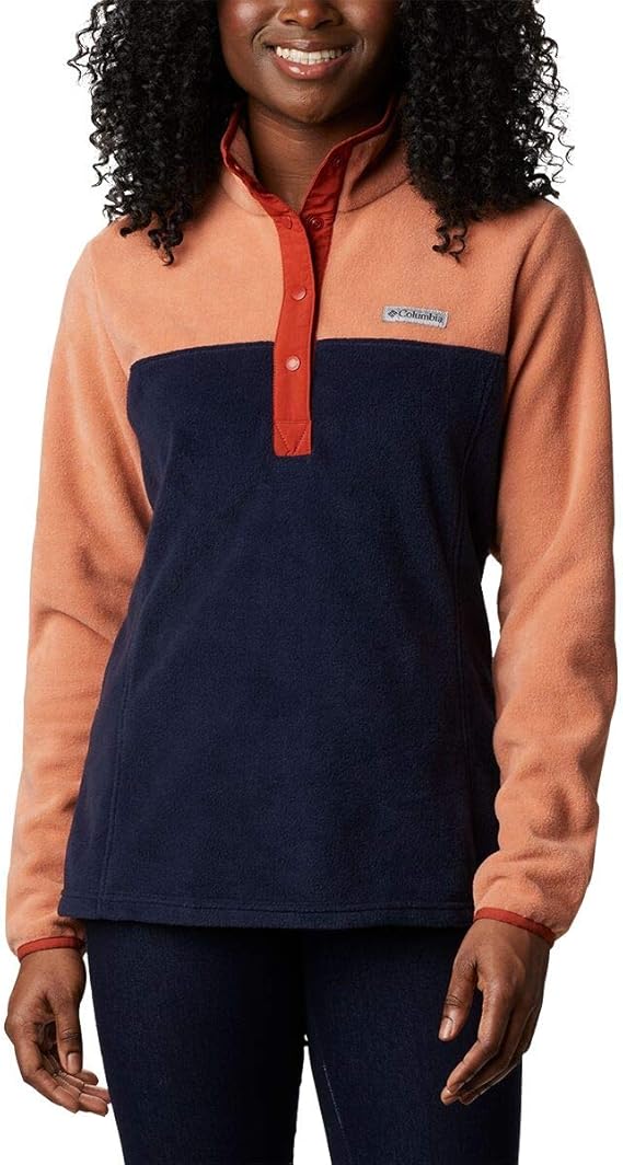columbia women's benton springs half zip fleece pullover